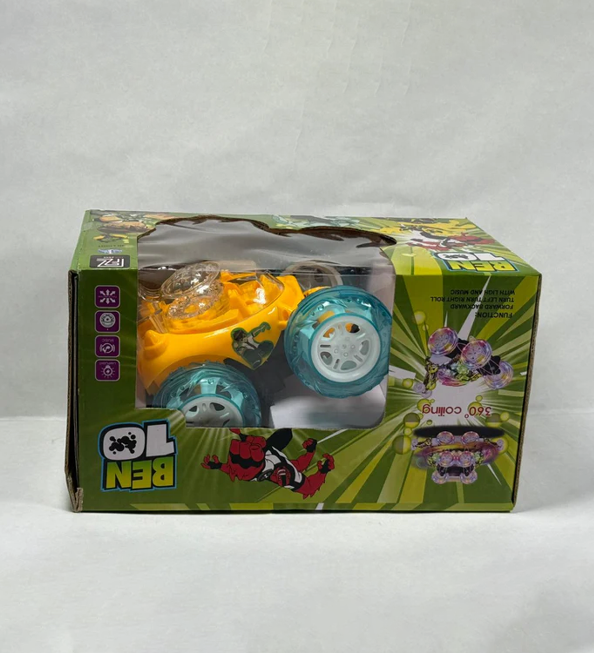Ben 10 Stunt Car – 360° Coiling Action - Urban Grabs