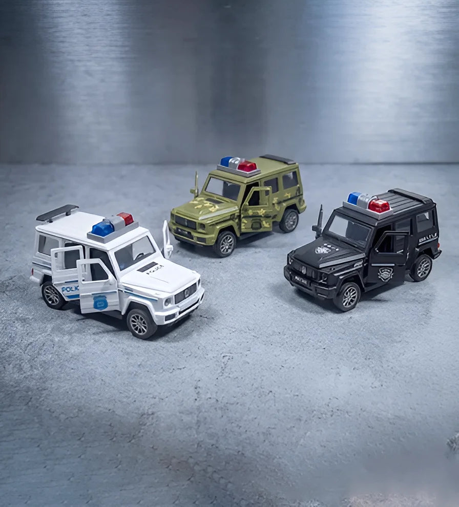Police Vehicle Model - Inertial City Protector Series 3 PCS - Urban Grabs