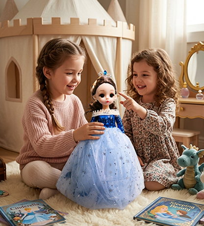 White Snow Queen Fantasy  Doll -  Urban Grabs