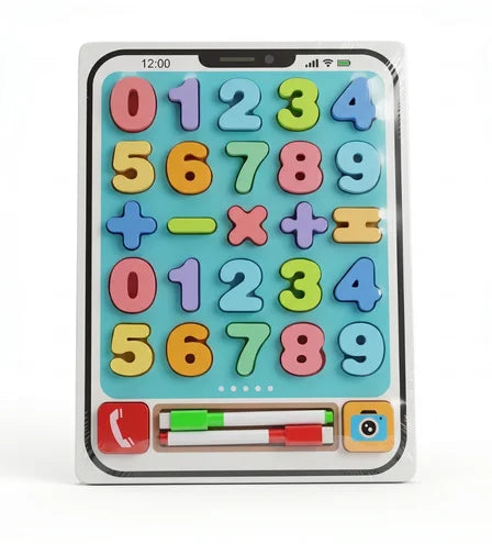Smart-Style Wooden Math & Writing Tablet Board -  Urban Grabs