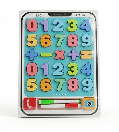 Smart-Style Wooden Math & Writing Tablet Board -  Urban Grabs
