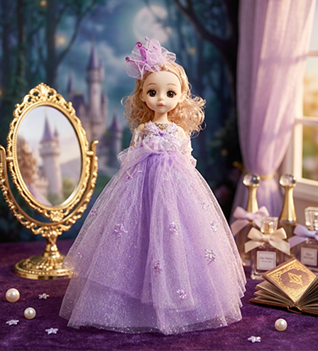 White Snow Queen Fantasy  Doll -  Urban Grabs