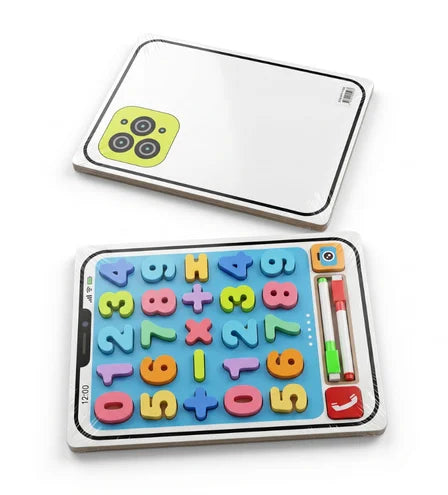Smart-Style Wooden Math & Writing Tablet Board -  Urban Grabs