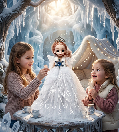 White Snow Queen Fantasy  Doll -  Urban Grabs