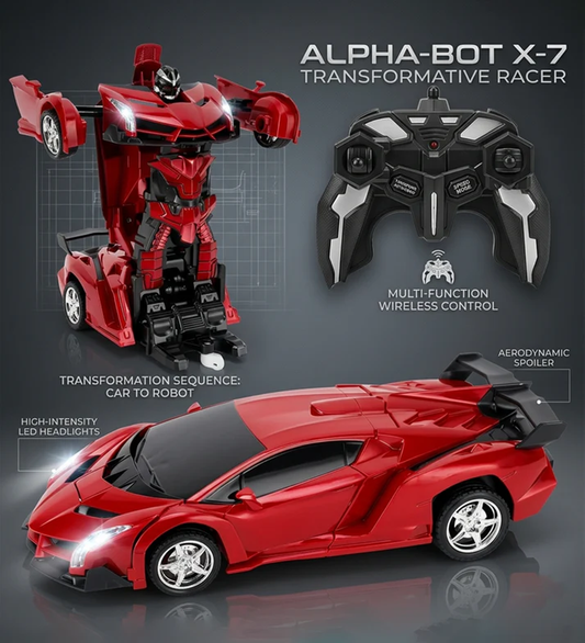 Speed Race: 2-in-1 Remote Control Transforming Car -  Urban Grabs