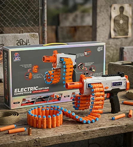 Dual-Mode Electric Soft Bullet Blaster -  Urban Grabs