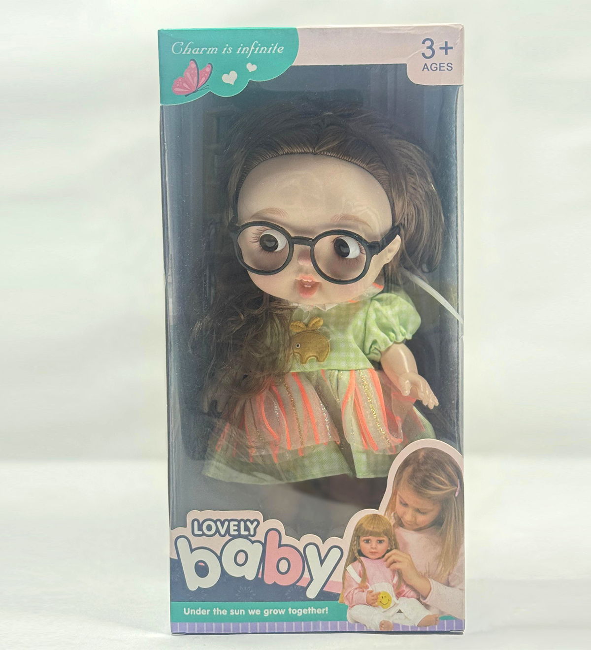 Lovely Baby Doll with Glasses -  Urban Grabs