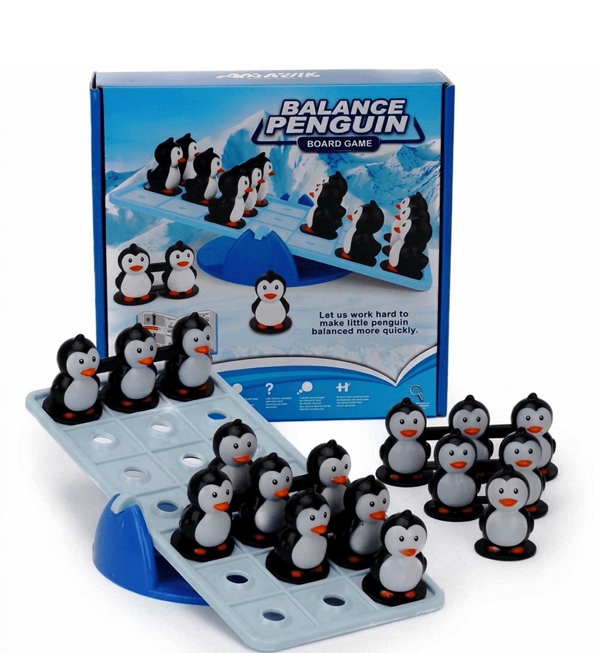 Balance Penguin (Logic Board Game) -  Urban Grabs