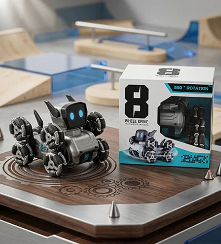 8-Wheel Spray Stunt Dog: High-Performance RC Crawler -  Urban Grabs
