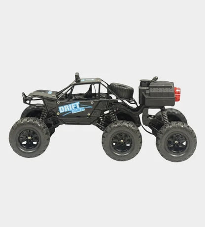 TitanDrift 4WD: 1:18 Scale All-Terrain Spray Rock Crawler 6 wheel