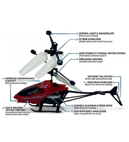 Interactive Flying Fleet: Falcon & Fast hand senser Control Helicopters -  Urban Grabs