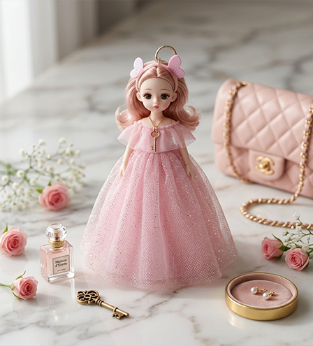 White Snow Queen Fantasy  Doll -  Urban Grabs