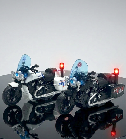 Model Motorcycle – Friction Powered Police Department series (Pair of 1) -  Urban Grabs