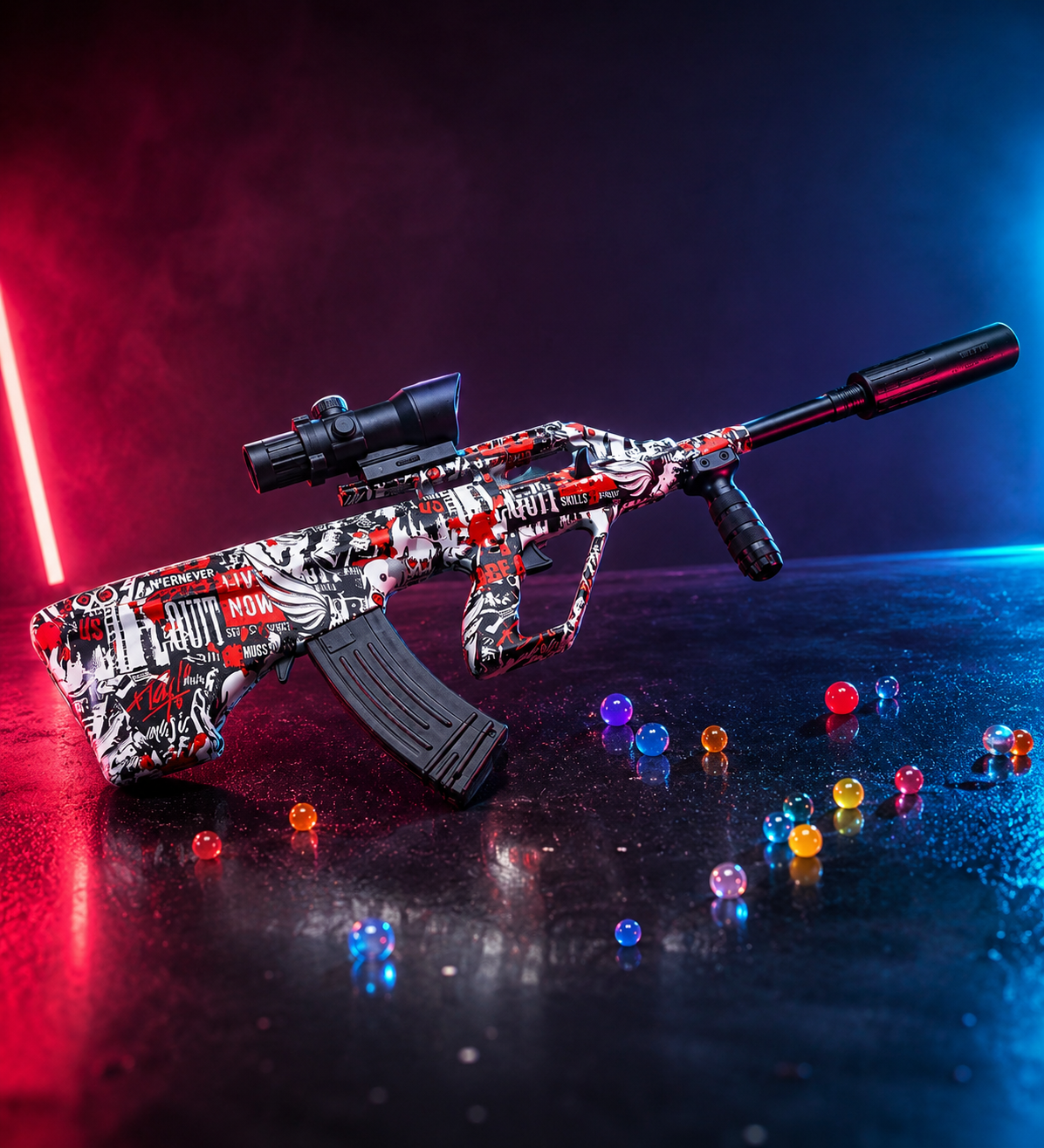 CLASH Superspeed Shooting (Orbeez gun)