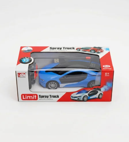 Ignite Racer GT: Remote Control Spray Supercar with 3D Light Effects