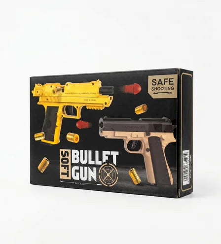 Precision Strike: Shooting Duel Soft Bullet Blaster & Target Set -  Urban Grabs