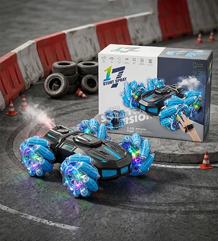 Dual-Control Cool Light Spray Stunt Vehicle -  Urban Grabs