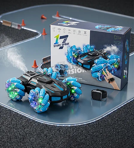 Dual-Control Cool Light Spray Stunt Vehicle -  Urban Grabs