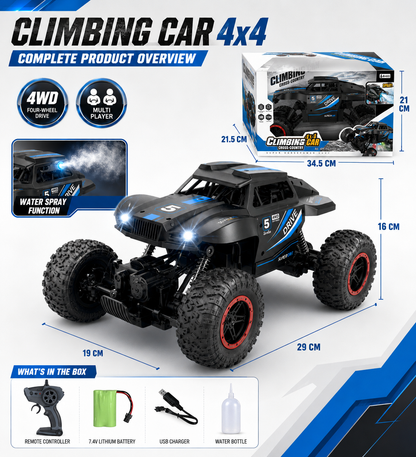 2.4GHz RC 4x4 Off-Road Climbing Spray Truck