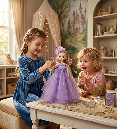 White Snow Queen Fantasy  Doll -  Urban Grabs