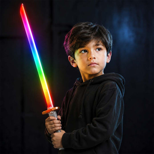 Cyber Blade Neo-Chrono | LED Smoke-Emitting Katana