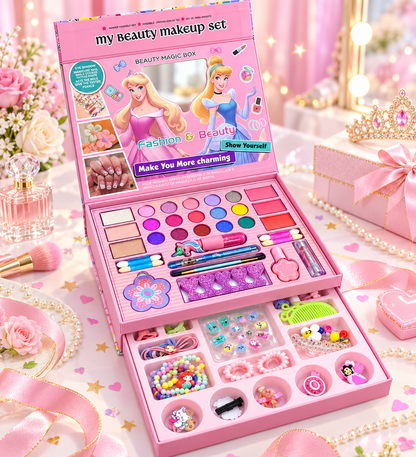 Realistic 2in1 Beauty Makeup Set For Girls