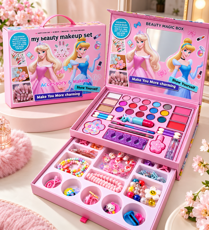 Realistic 2in1 Beauty Makeup Set For Girls
