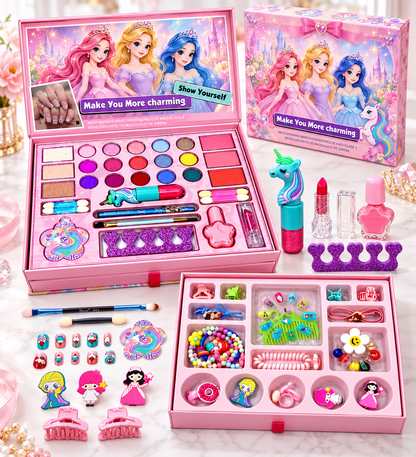 Realistic 2in1 Beauty Makeup Set For Girls