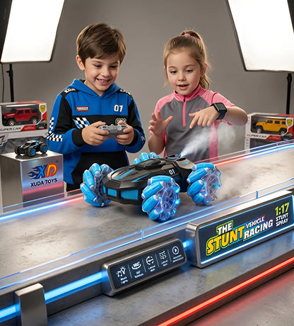 Dual-Control Cool Light Spray Stunt Vehicle -  Urban Grabs