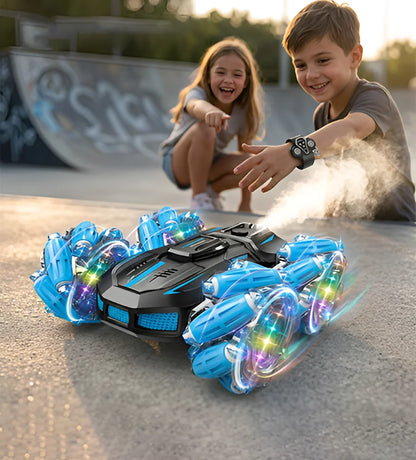 Dual-Control Cool Light Spray Stunt Vehicle -  Urban Grabs