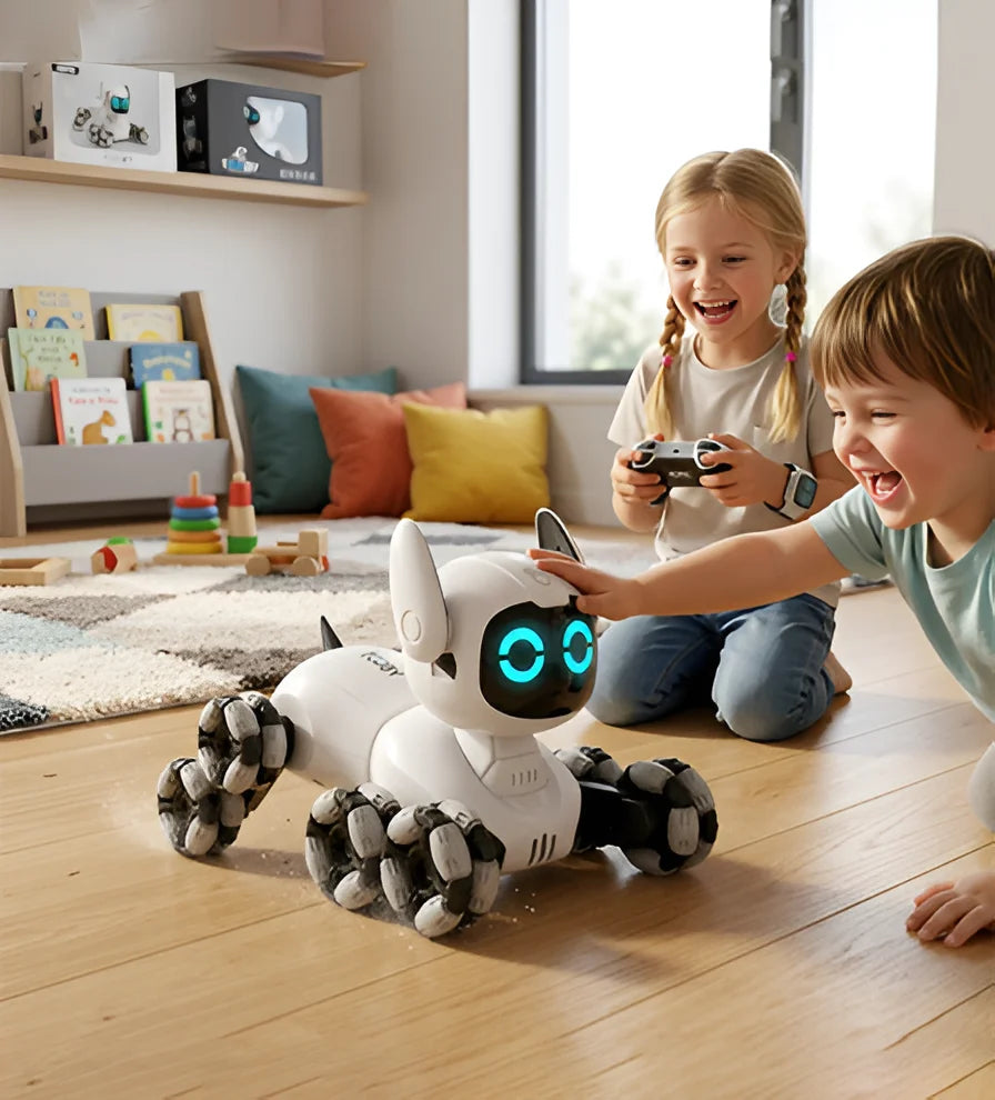 The Ultimate 4WD Remote Control Robotic Stunt Dog -  Urban Grabs