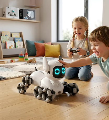 The Ultimate 4WD Remote Control Robotic Stunt Dog -  Urban Grabs