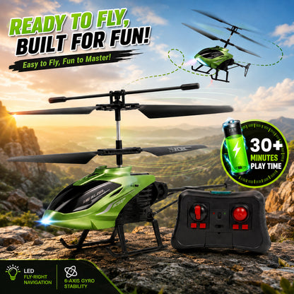 Fast Flight: 3.5-Channel Remote Control Helicopter