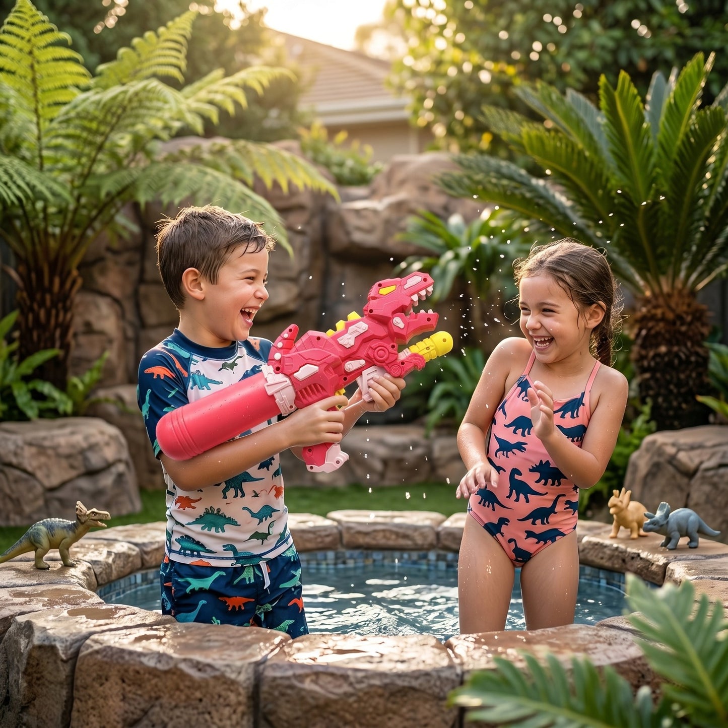 Dino-Blast Primal Soaker – High-Capacity Dinosaur Water Blaster