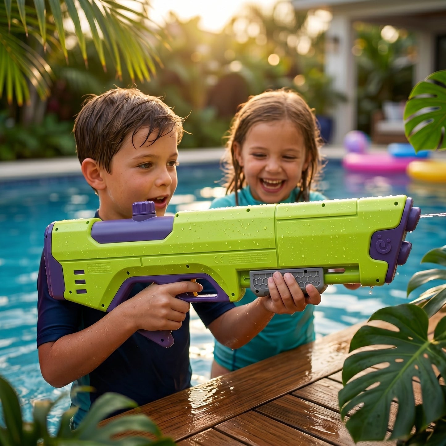 CH-1213 Tactical High-Velocity Water Blaster – Heavy Duty Super Soaker