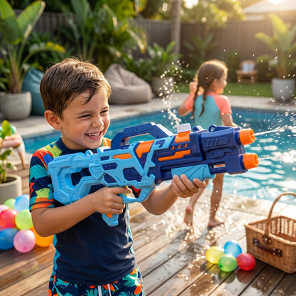 Double-Barrel Hydro-Storm Blaster – Twin Nozzle High-Pressure Water Gun