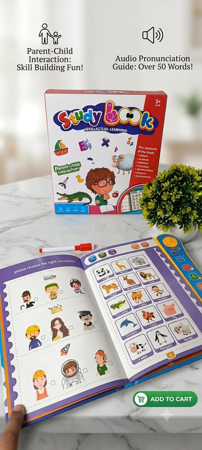 Spark Curiosity with the Ultimate Interactive Audio Study Book