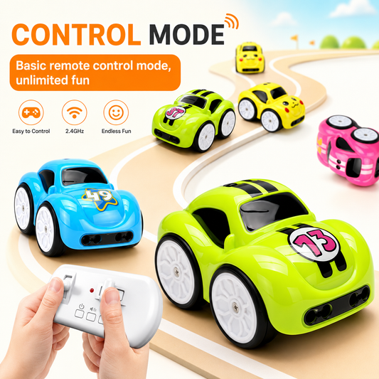 Magic Induction 2.4G R/C Rail Track Car Set – Smart Interactive Toy