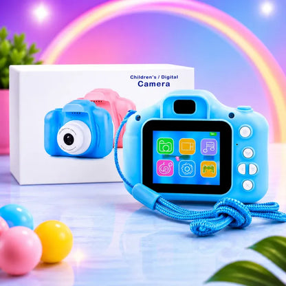 Mini Rechargeable Kids Camera – 1080P HD Photography Toy with 2.0" Screen, Best Gift for Boys & Girls