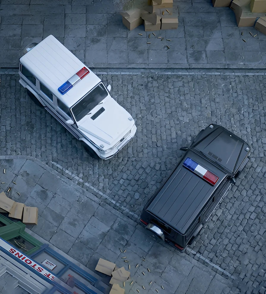 Police Vehicle Model - Inertial City Protector Series (Pair of 1) -  Urban Grabs