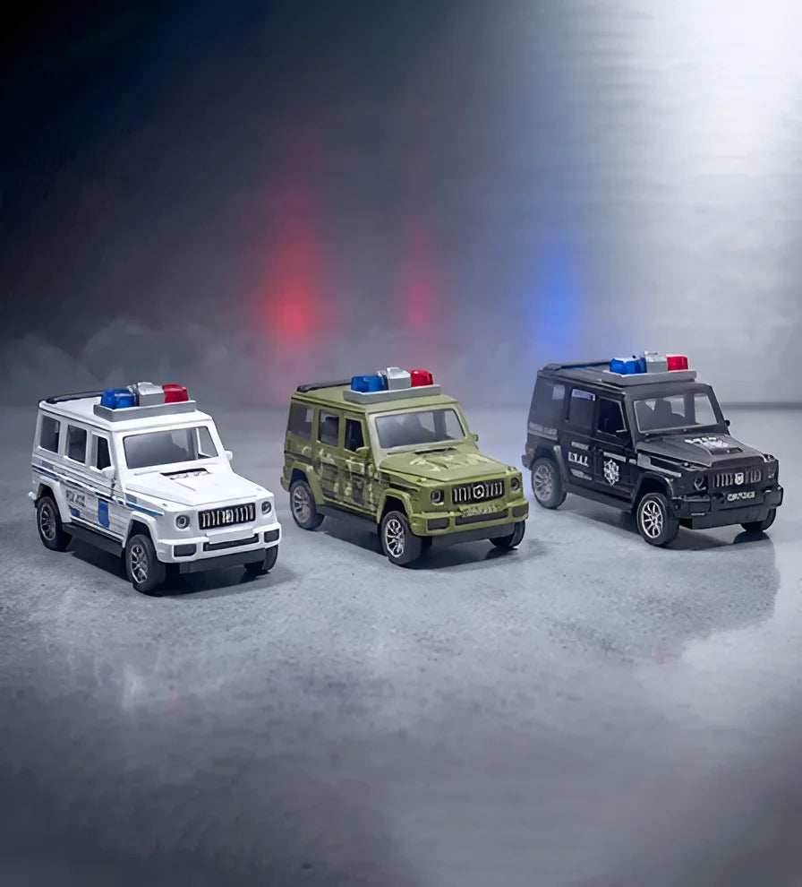 Police Vehicle Model - Inertial City Protector Series 3 PCS -  Urban Grabs