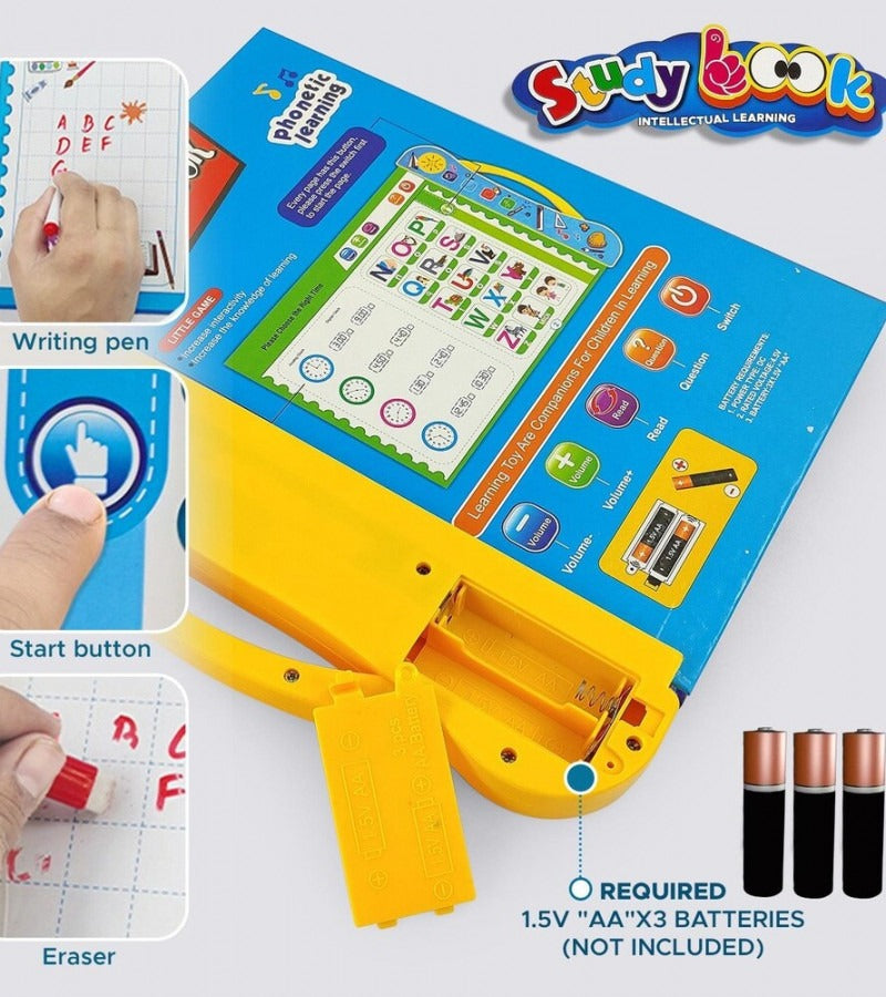 Electronic Intelligence Book Colourful Audio Interactive Learning Book