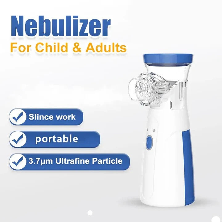 Mini Portable Nebulizer for Kids & Adults Silent Mesh Technology | JSL-W302