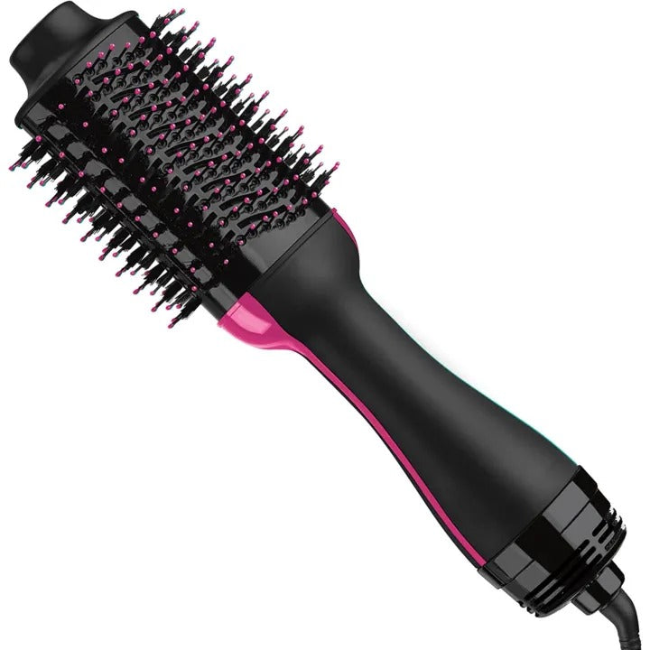 4-in-1 Blow Hair Dryer  Volumizer Brush, Straightening & Curl
