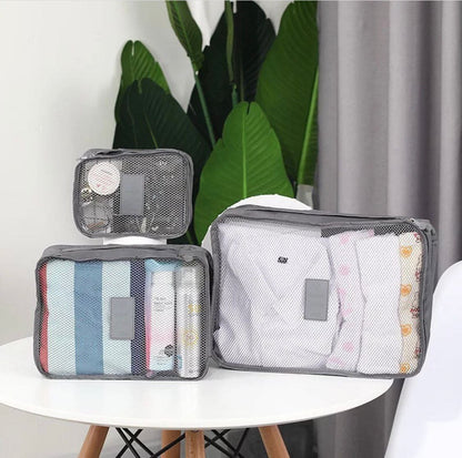 6-Piece Travel Storage & Packing Organizer Set