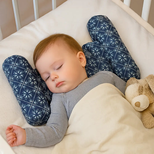🧸 Baby Sleeping Comfort Pillow – Soft & Breathable Support for Peaceful Sleep 😴 | Ergonomic Head, Neck & Back Cushion 💕
