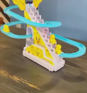 Happy Duck: Multi-Track Stair Climbing Playset